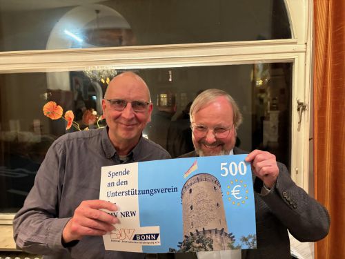 Von links: Frank Stach, Lambert-Sebastian Gerstmeier; Foto: Steffen Heinze