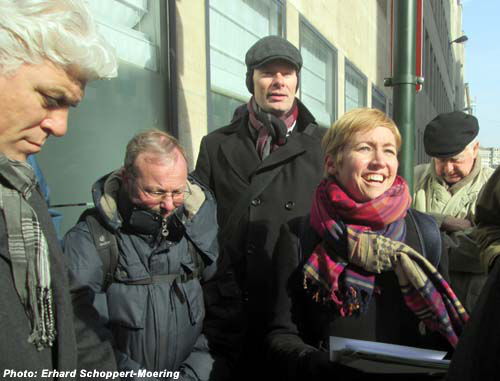 Nina Katzemich, LobbyControl (vorne rechts).