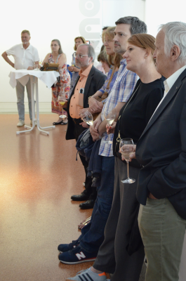 Bei der Begrüßung, Foto: Alexandra Bartschat